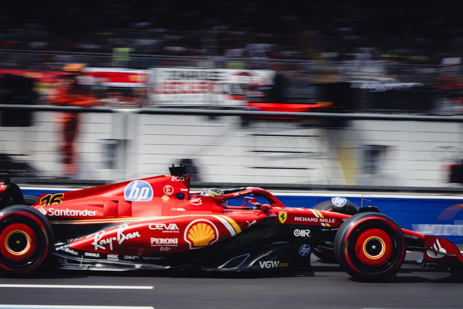 法拉利力克迈凯伦，拉塞尔关键制胜